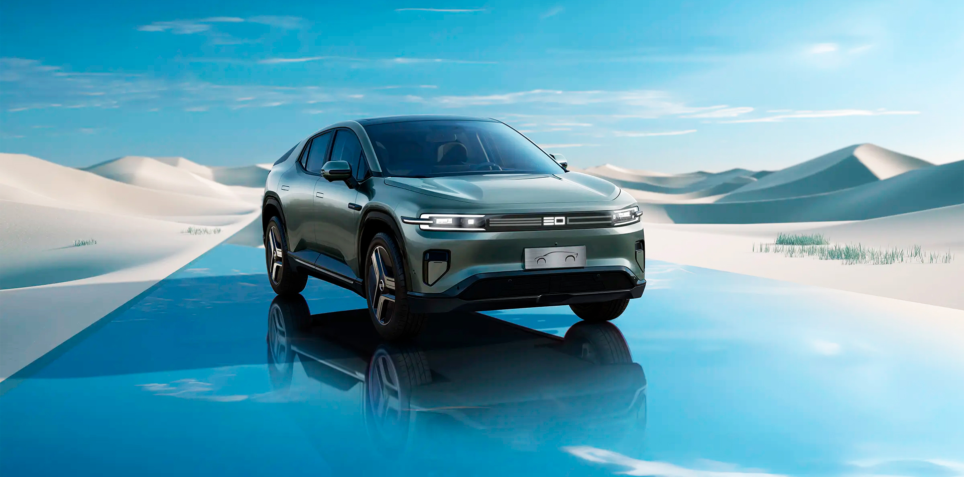 Электромобили Changan Qiyuan E07 из Китая